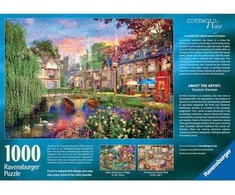 Ravensburger dėlionė „Vakaras Kotsvoldo kaimelyje“, 1000 det.