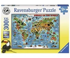 RAVENSBURGER dėlionė Gyvūnai visame pasaulyje, 300d., 13257