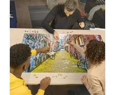 Ravensburger Dėlionė 3000 vnt. - Amsterdamo gatvės menas