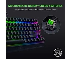Klaviatūra Razer BlackWidow V3 Tenkeyless Backlight
