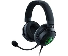 Žaidimų Ausinės Razer Kraken V3, USB jungtis, Chroma RGB, Juodos