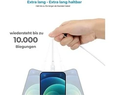 Realpower RealPower Lade/Datenkabel USB-C auf USB-C 2m baltas 3A