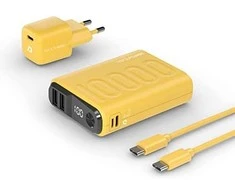 Powerbank Realpower RealPower Powerbank PB-10000 rinkinys gelb 10 000 mAh