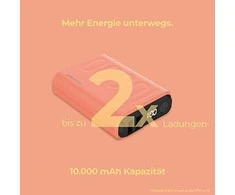 Powerbank Realpower RealPower Powerbank PB-10000 rinkinys, oranžinis 10 000 mAh