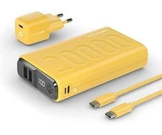 Powerbank Realpower RealPower Powerbank PB-20000 rinkinys gelb 20.000mAh