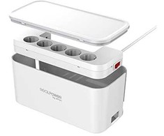 Realpower RealPower Steckdosenwürfel PowerBox 522 + 2xUSB-A / 2xUSB-C