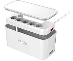 Realpower RealPower Steckdosenwürfel PowerBox 522 + 2xUSB-A / 2xUSB-C