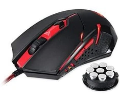 Redragon su laidu žaidimų pelė CENTROPHORUS, USB, 6 buttons, iki 2000 dpi, DS-Centrophorus