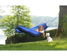 Amazonas Silk Traveller ocean (mėlynas-mėlynas) Travel Hamakas, 220x140 cm, 150 kg