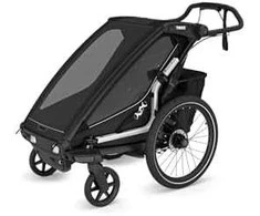 Thule Chariot Sport 2 - vienvietė dviračio priekaba | G3 Juodas
