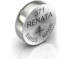 Renata 371 SR920SW sidabro oksido laikrodžio baterijos 10 vnt.