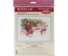 RIOLIS - Create It Yourself - Siuvinėjimo rinkinys „Fuksija“ 1398 (40x30 cm)