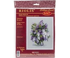 RIOLIS - Create It Yourself - Siuvinėjimo rinkinys „Švelnios alyvos“ 1447 (24x30 cm)