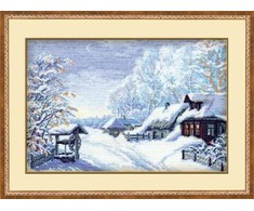 RIOLIS – Create It Yourself – Siuvinėjimo rinkinys „Žiema“ 989 (38x26 cm)