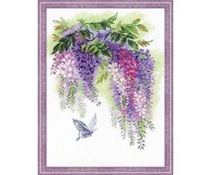 Wisteria siuvinėjimo rinkinys iš RIOLIS Nr.: 1672