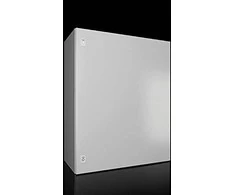 Rittal AX Kompaktiškas korpusas 800x1000x400 mm lakštinio plieno su plokščiu montavimu. viengulės durys, 2 svirties spynos 1181 000