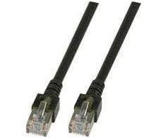 Efb Elektronik EFB RJ45 Patchkabel SF/UTP, Cat.5e, PVC, CCA, 5m, juoda