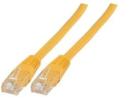 Efb Elektronik EFB RJ45 Patchkabel U/UTP, Cat.6, PVC, CCA, 3m, gelb
