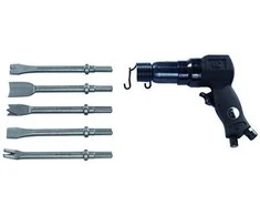 Pneumatinis kaltas 5100 su kaltų rinkiniu RODCRAFT 5120