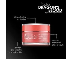 Rodial Dragon's Blood Hyaluronic Night Kreminis drėkinantis naktinis veido kremas, 50 ml