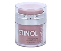 Rodial Rožinė Diamond Retinol Overnight Gel naktinis veido kremas–gelis, 50 ml