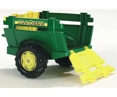 Rolly Toys Prikabinamas Priekabas JOHN DEERE su Atidarančiomis Durimis