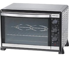 Elektrinė krosnelė Mini Oven Rommelsbacher Baking Oven &amp; Rotisserie Grilis BG 1805/E 42 L, Nerūdijantis plienas, 1800 W