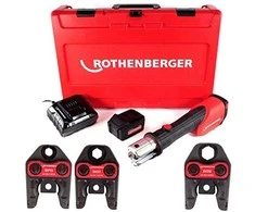 Akumuliatorinis presas ROTHENBERGER Romax 4000 Set SV15-22-28mm