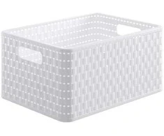 Daiktadėžė ROTHO 11153, 18 l, balta, 36,8×27,8×19,1 cm