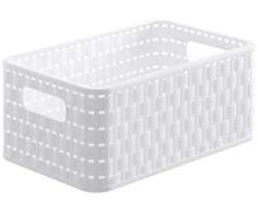 Bikuvalt Daiktadėžė ROTHO 11152, 6 l, balta, 28×18,5×12,6 cm