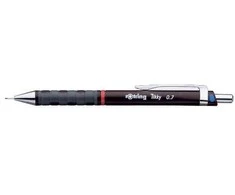 Rotring Tikky III Cc automatinis pieštukas 0,7 kaštoninės spalvos - 1904692