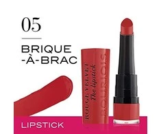 BOURJOIS Paris Rouge Velvet Lūpų dažai Moterims 2,4 g, 05 BRIQUE-À-BRAC