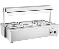 Dry bain marie šildytuvas be vandens, laisvai pastatomas 6 x GN 150mm 55L Royal Catering