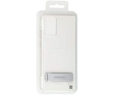 JA725CTE „Samsung Galaxy A72“ skaidraus vaizdo stovimas dangtelis, skaidrus (permatomas)