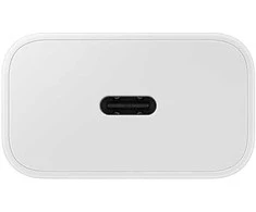 Įkroviklis Samsung EP-T2510XWEGEU 25W + USB-C kabelis baltas