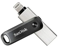 USB laikmena SanDisk iXpand Phone Drive Go Lightning 256 GB, juoda