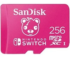 Atminties kortelė SANDISK Nintendo MicroSD UHS I kortelė – Fortnite leidimas, „Cuddle Team“, 256 GB