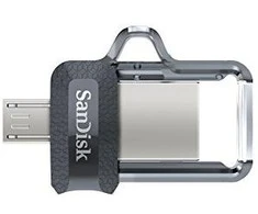 USB laikmena SanDisk Ultra Dual Drive 128GB