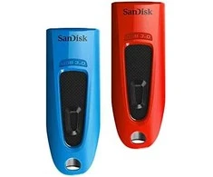 Pendrive SanDisk Ultra (2 vnt.), 64 GB (SD48- 064G- G46BR2)
