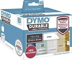 Dymo DJMO etiketten Kunststoff baltas