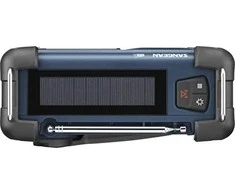 Nešiojamasis „Sangean MMR-99 DAB+“ avarinis radijas, vandenyno mėlynas