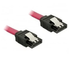 DELOCK Cable SATA 6 Gb/s 20cm tiesus/tiesus