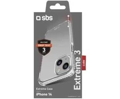 Dėklas SBS Extreme 3 Cover iPhone 14 transp.