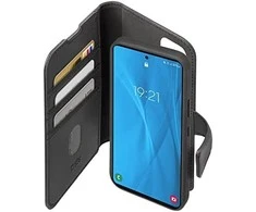 SBS Nuimamas piniginės dėklas Samsung Galaxy A53, juodos spalvos