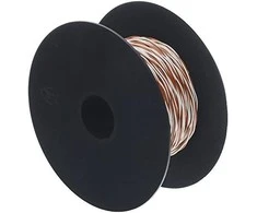 Helukabel CobiNet Schaltdraht YV 2x0.5/0.9 baltas/braun 100 m