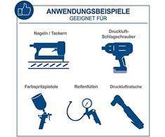 Kompresorius HC20si-twin, Scheppach