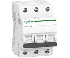 Schneider Electric Automatinis jungiklis Schneider K60N, 3P, C, 16A, 6kA