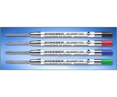 Schneider Schreibgeräte 10 Schneider Kugelschreiberminen Slider 755 juodas