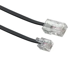 Schwaiger Schwaiger 6,0 m RJ-11 - RJ-45 6 m juodas