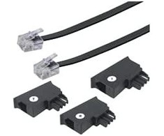 Schwaiger Telefonas Anschlussleitung universal 6m